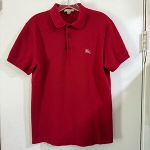 Burberry Red Polo Shirt